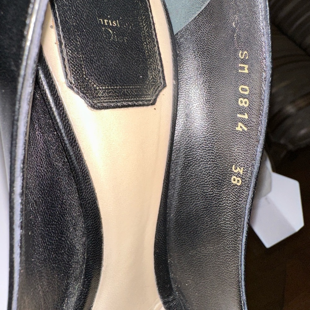 Christian Dior. DIOR CHERIE POINTY PUMP . Size 38. - Picture 3 of 12